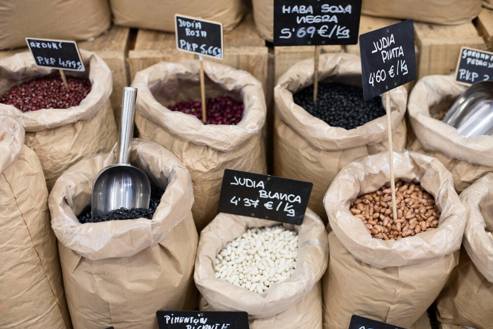 שקי יוטה לשינוע ואחסון בתפזורת