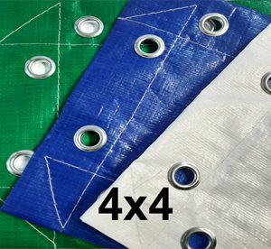 ברזנט/פלריג אטום למים מידה 4*4  15% הנחה בקניה