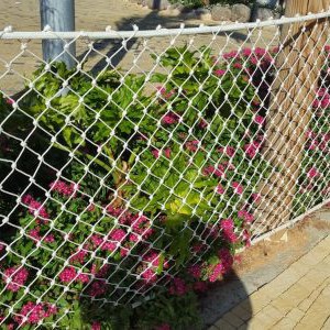 רשת חבלים לגידור ודקורציה